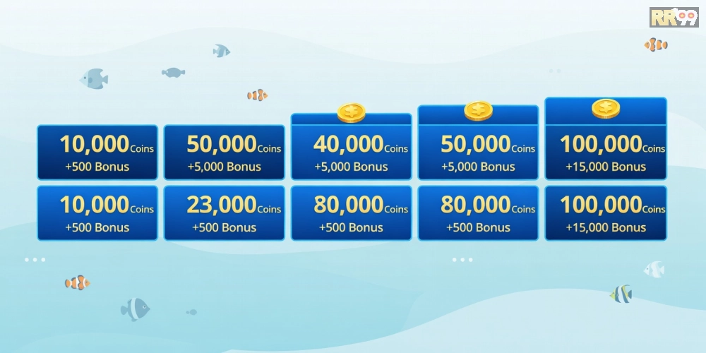 Bảng giá chi tiết các gói nạp tiền cho bắn cá vui 69vn năm 2025 với ưu đãi hấp dẫn