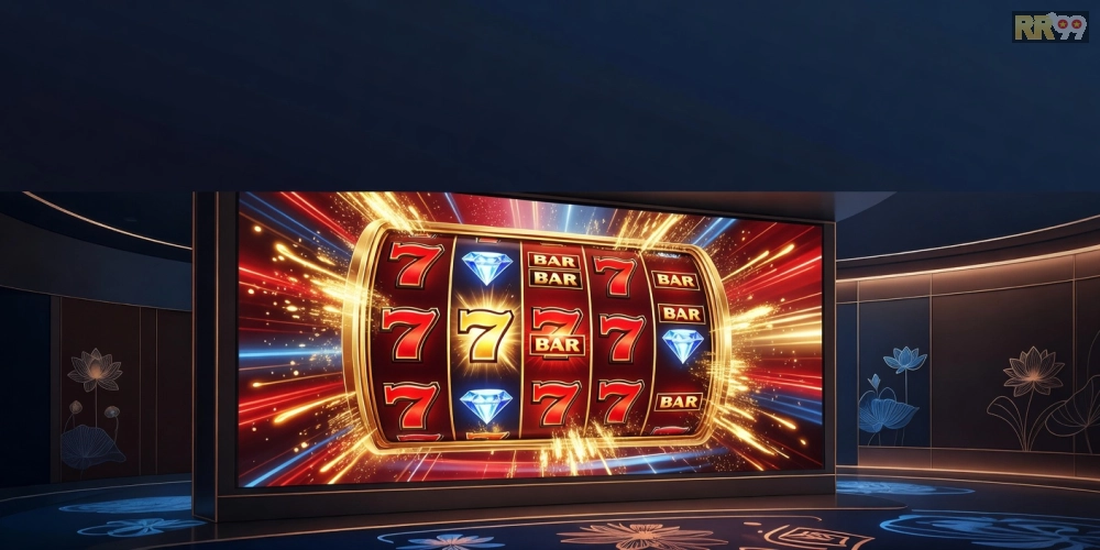 Khái niệm nổ hũ uy tín 69vn được minh họa qua giao diện game hấp dẫn và jackpot lớn